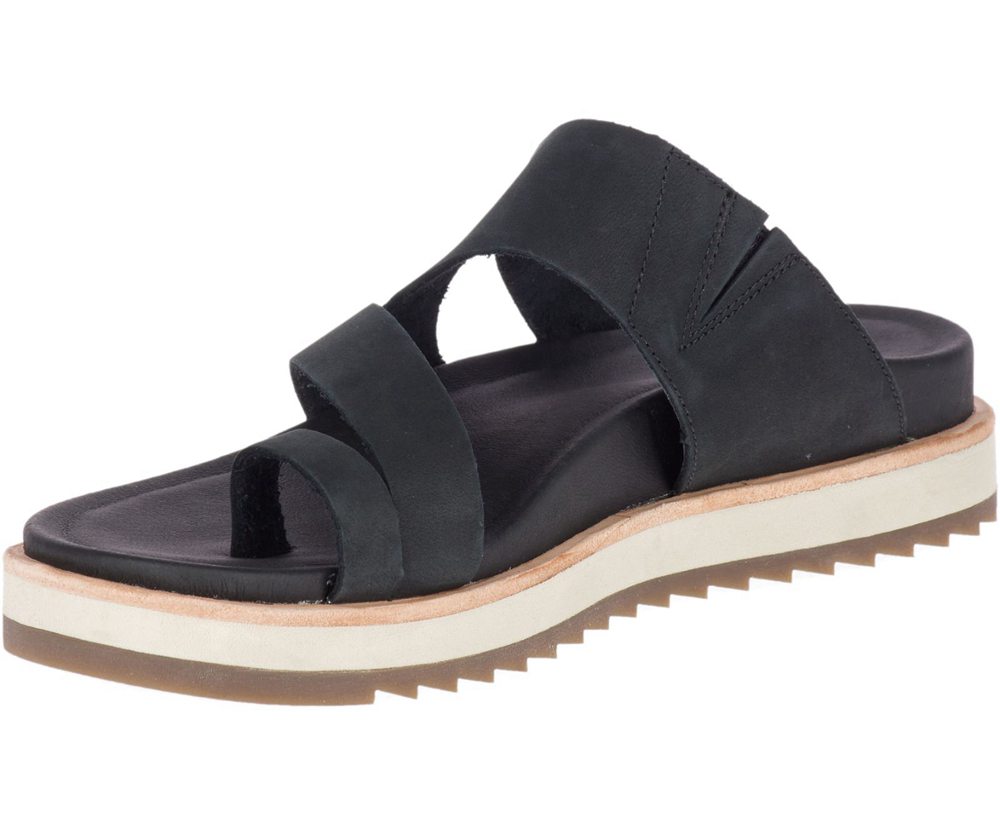 Sandalias Mujer - Merrell Juno Wrap - Negras - ELXV-69172